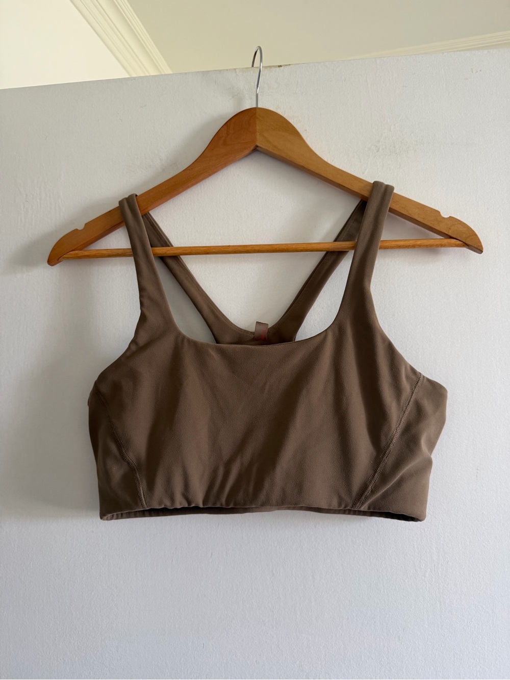 Free People FP Movement Brown Green Never Better Square Neck Sports Bra size M